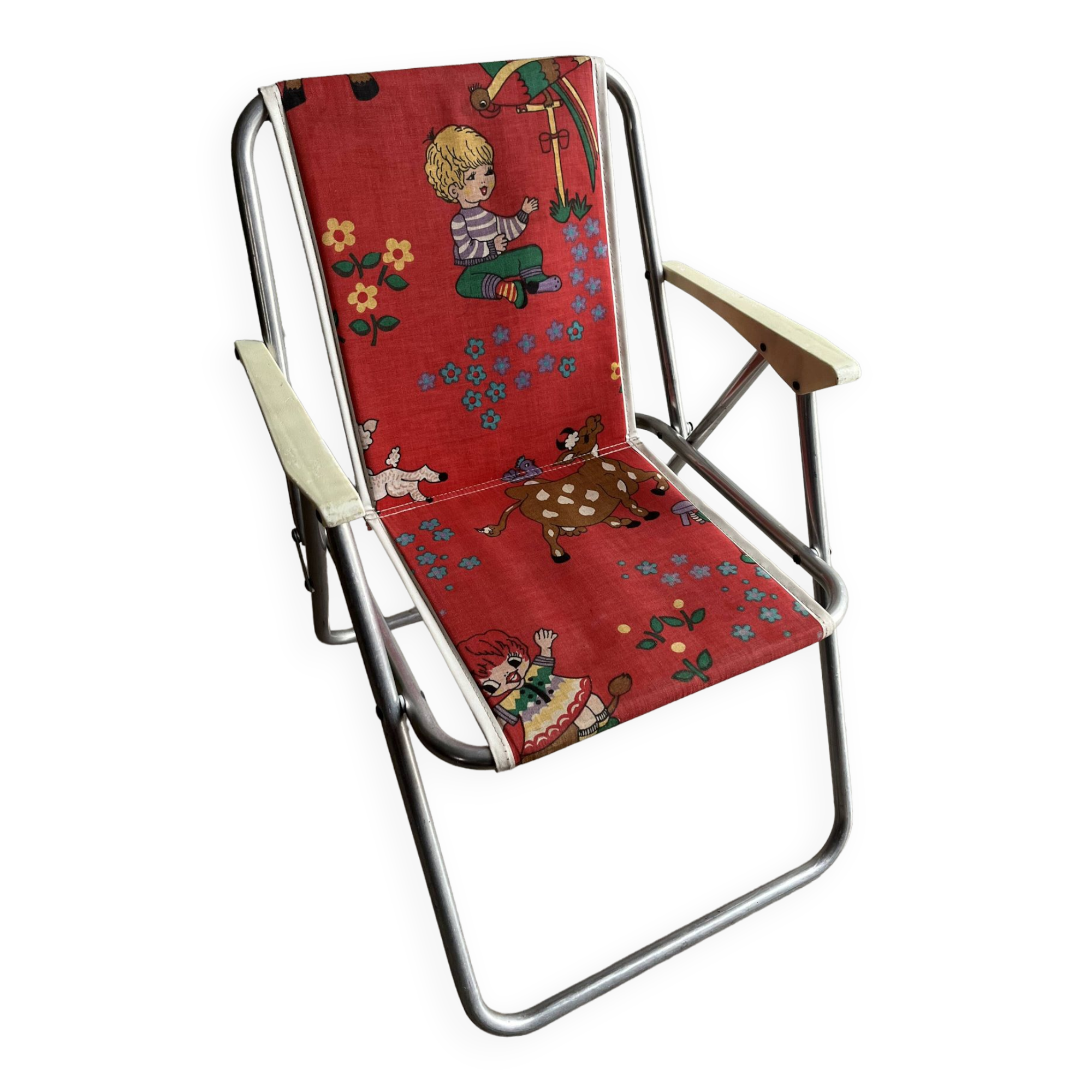 Vintage children's camping chair