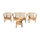 Rattan lounge set 60/70
