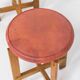 Very rare set of stools by Uno & Östen Kristiansson for Luxus Vittsjö