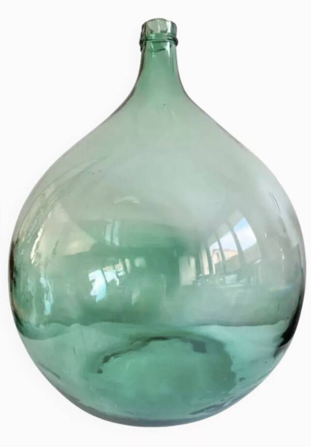 30L turquoise green demijohn