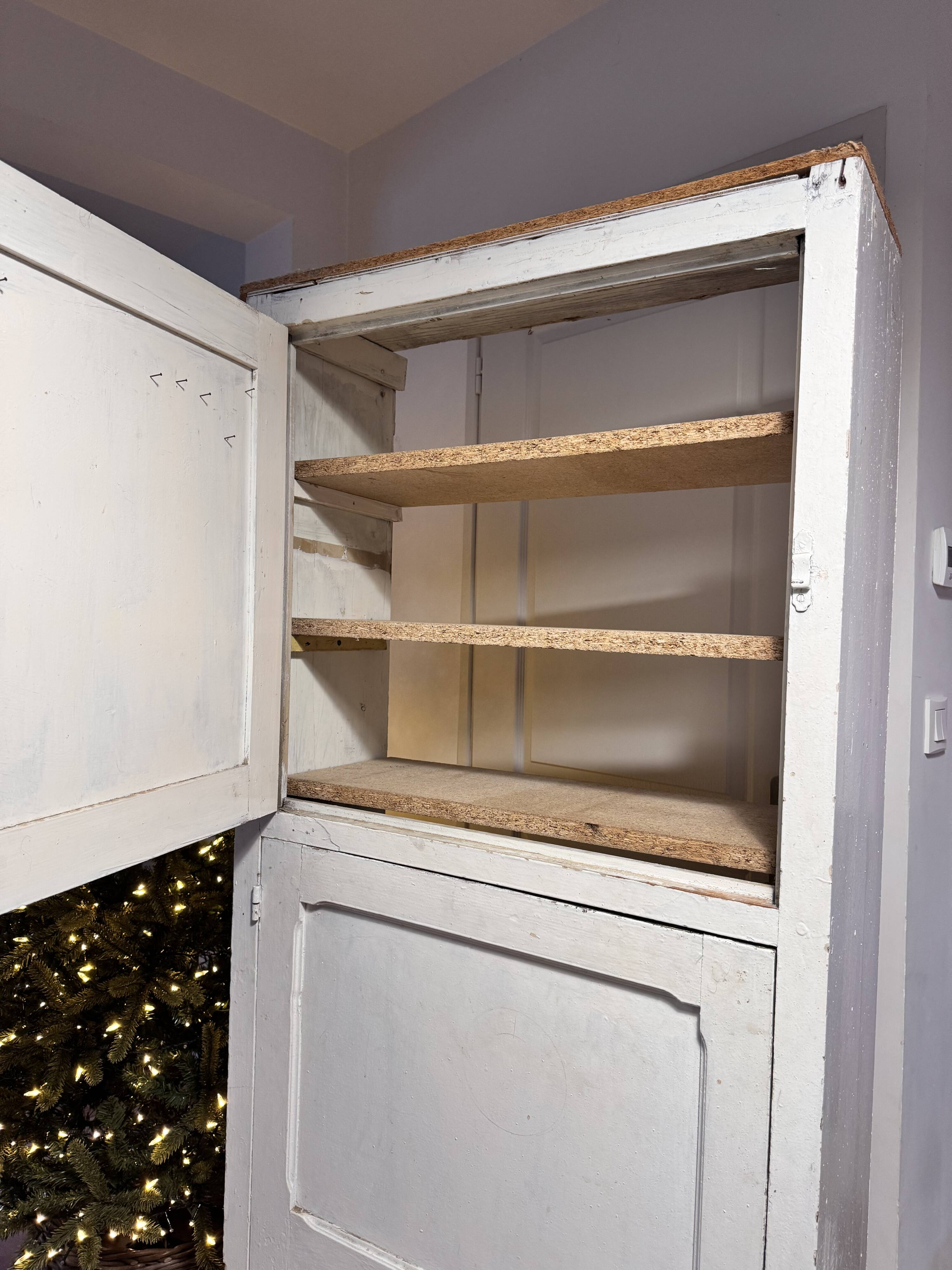 Workshop furniture, trade furniture, Parisian style storage cabinet