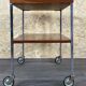 1960s 1970s serving trolley walnut teak Walter Wirz for Wilhelm Renz Design
