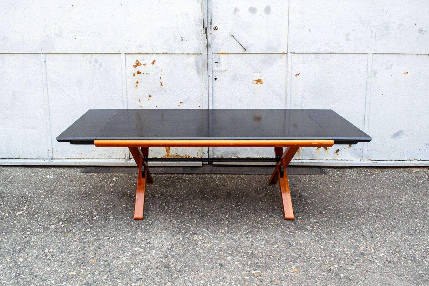 Nirone I Bagatti table by Gianfranco Frattini for Fantoni, 1980s