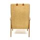 Fauteuil scandinave en skaï, Suède, 1960