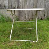 Iron garden table
