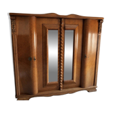 Armoire en chêne massif (1930–1950)