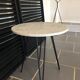 Table d’appoint plateau marbre vintage