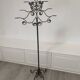 Large black wrought iron floor candelabrum (H150 cm) – Classic & Roman style