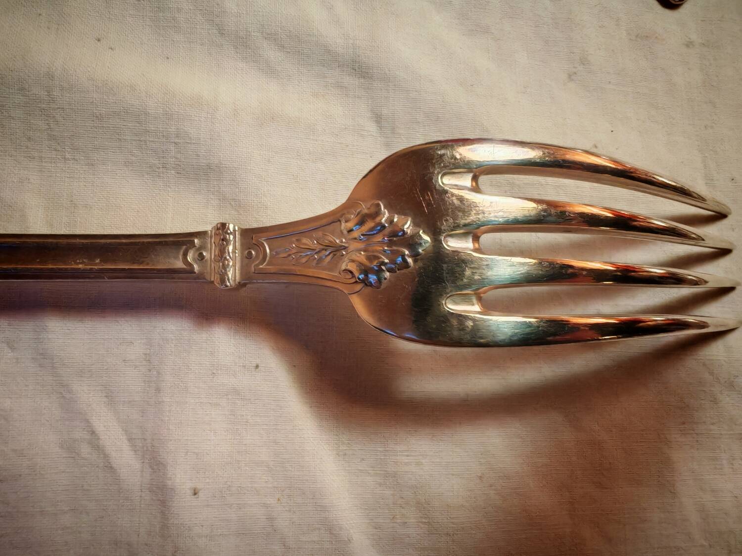 Silver-plated cutlery set, 1900