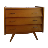 Plated vintage oak dresser