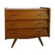 Commode vintage plaquée chêne
