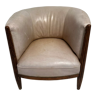 Skai barrel armchair from the 20s-30s