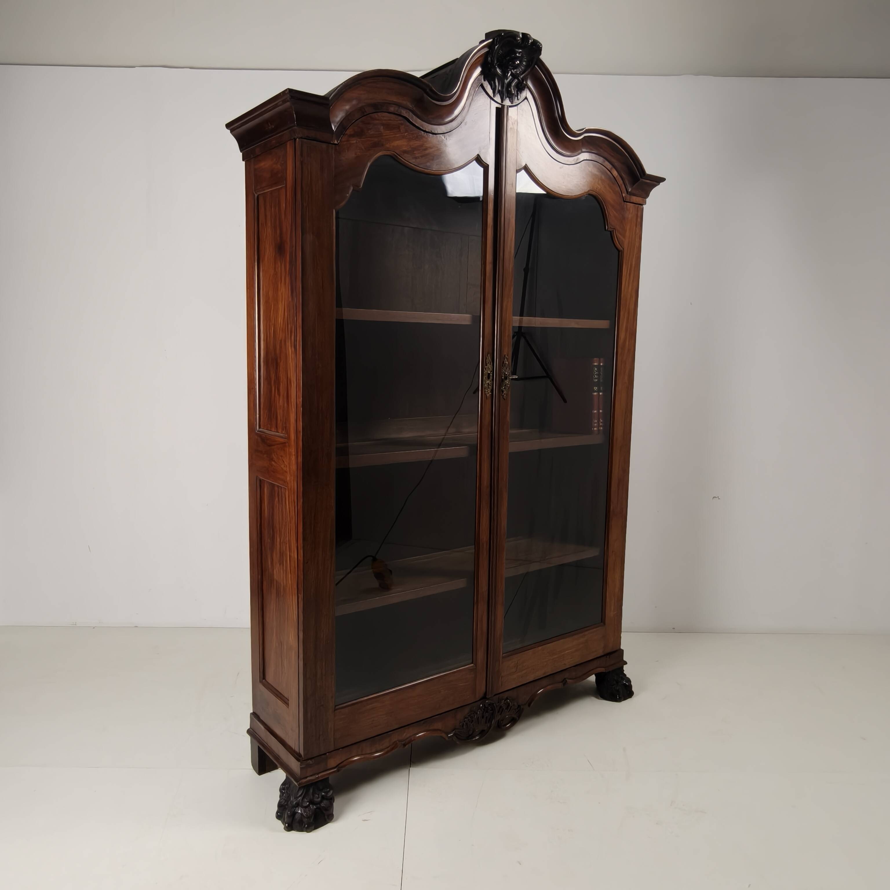 18th Century Dutch Bookcase / Display Cabinet, circa 1760–1780