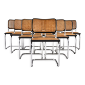 Lot de 10 chaises B32 de Marcel Breuer