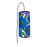 Vintage blue portable lamp