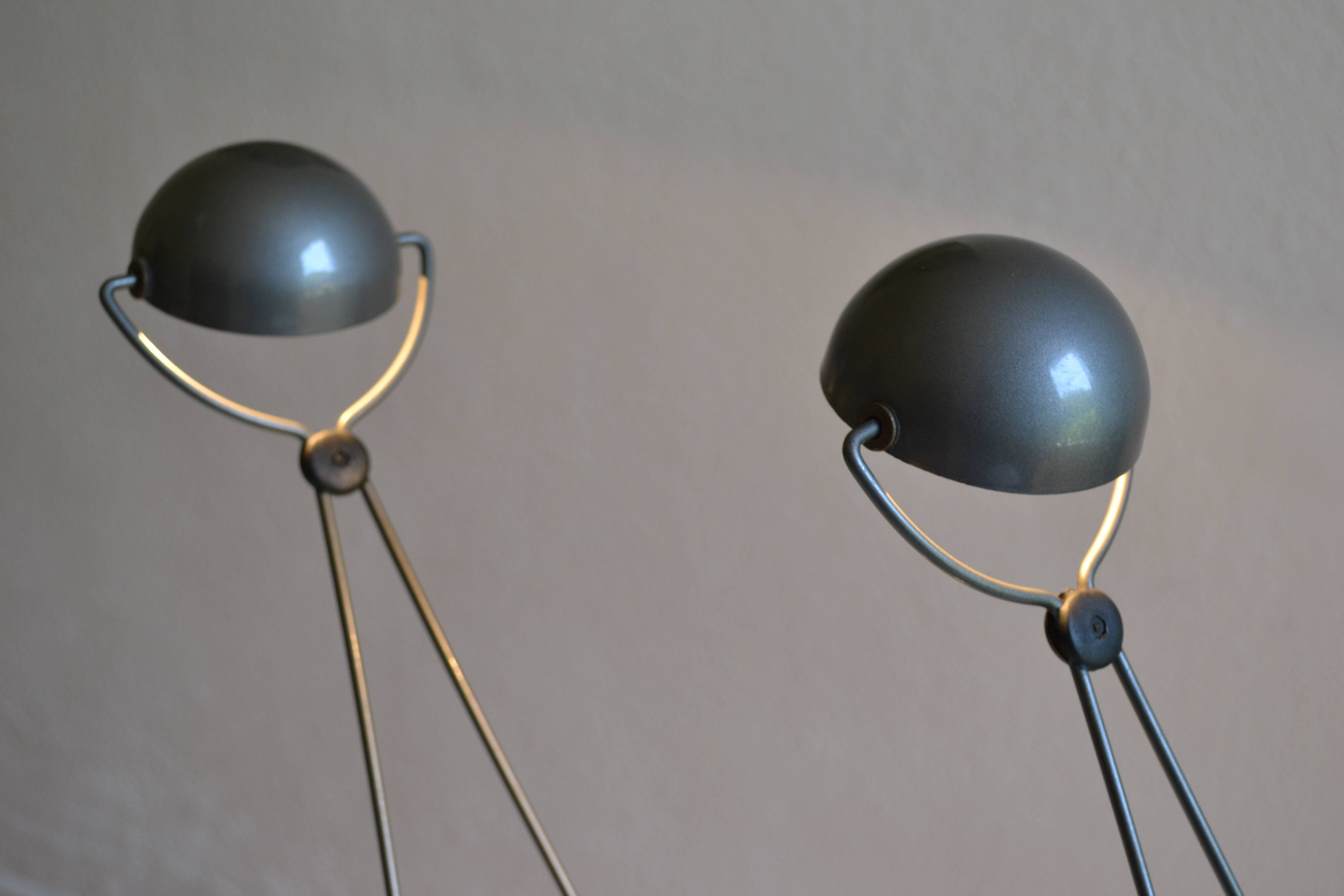 Paire de lampe postmoderniste " meridiana " par Paolo Piva pour stefano Cevoli