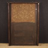 Italian mantelpiece mirror in wood from the 20th century