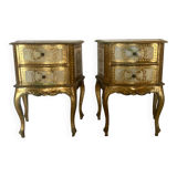 Venetian bedside table