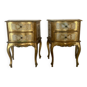 Venetian bedside table