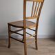 Vintage 1950s Bistro Chair in Beech