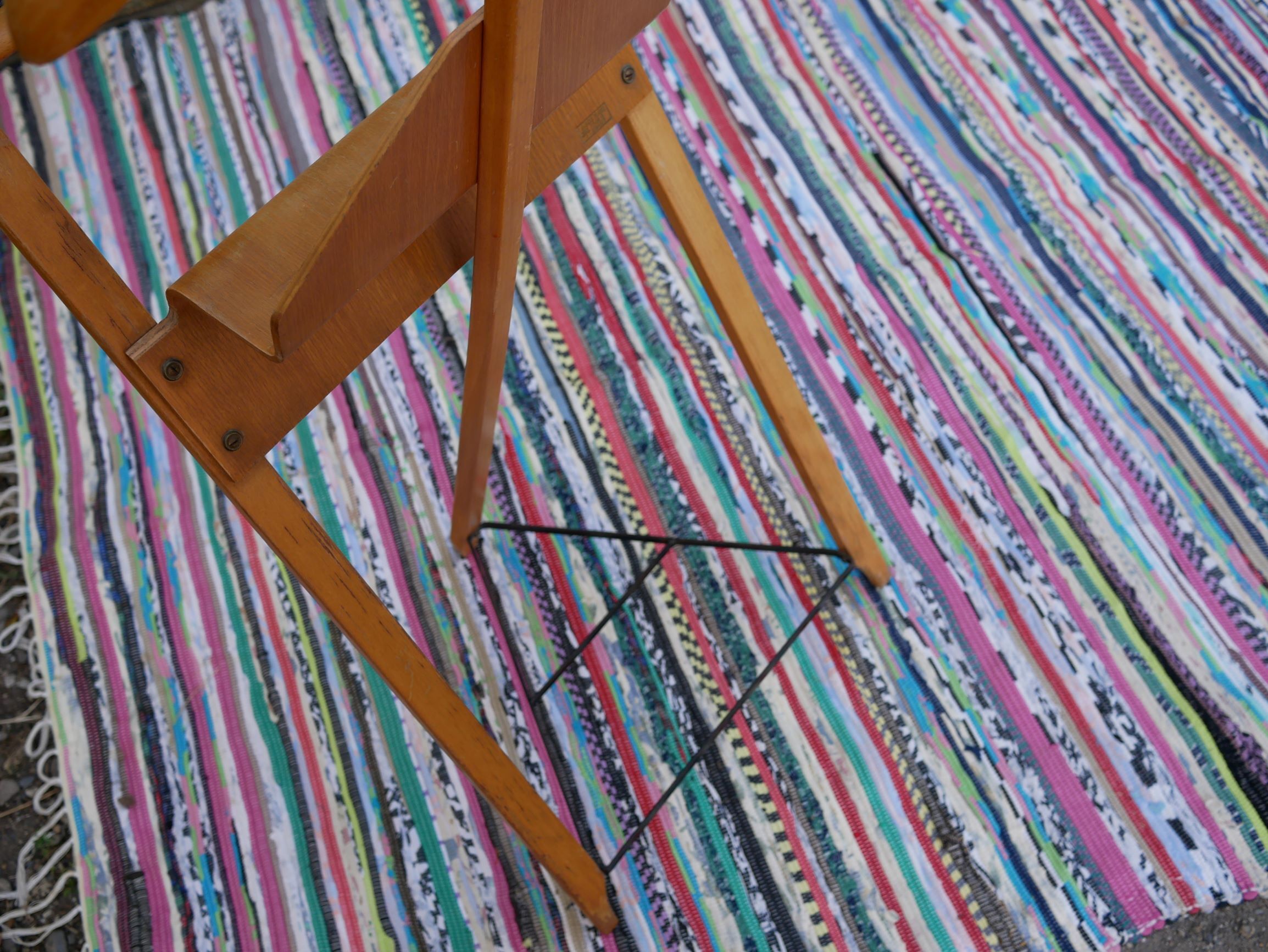 Valet stand by Lucien De Roeck for Bois Manu, 50 years