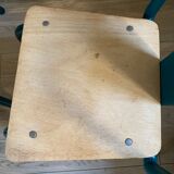Set of 2 Tolix children's chairs