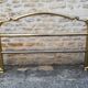 brass bed