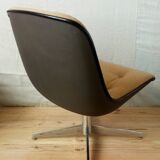 Pair of armchair 1970 steelcase Strafor by Randall Buck