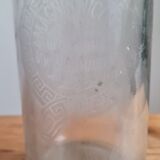 Bouteille ancienne en verre soufflé
