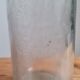 Bouteille ancienne en verre soufflé