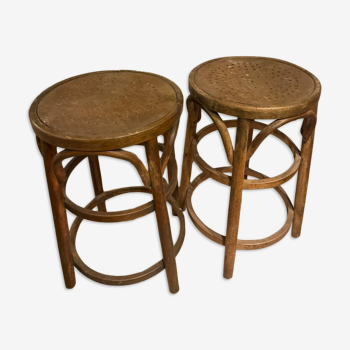 Set of two thonet stools