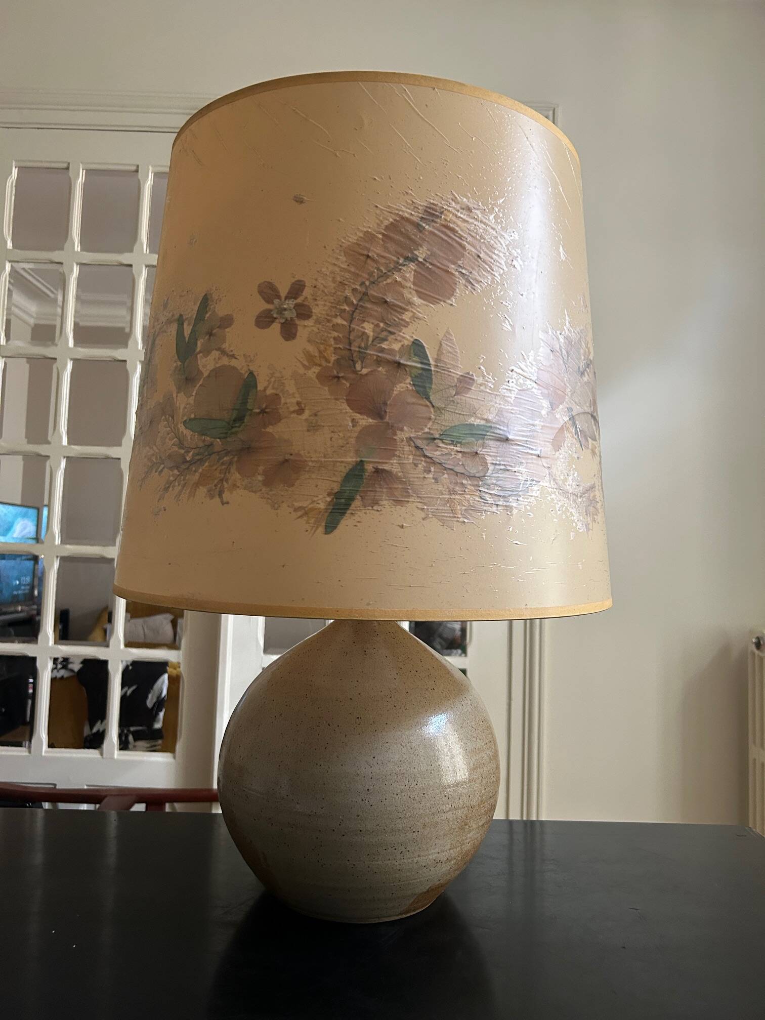 70s ceramic lamp