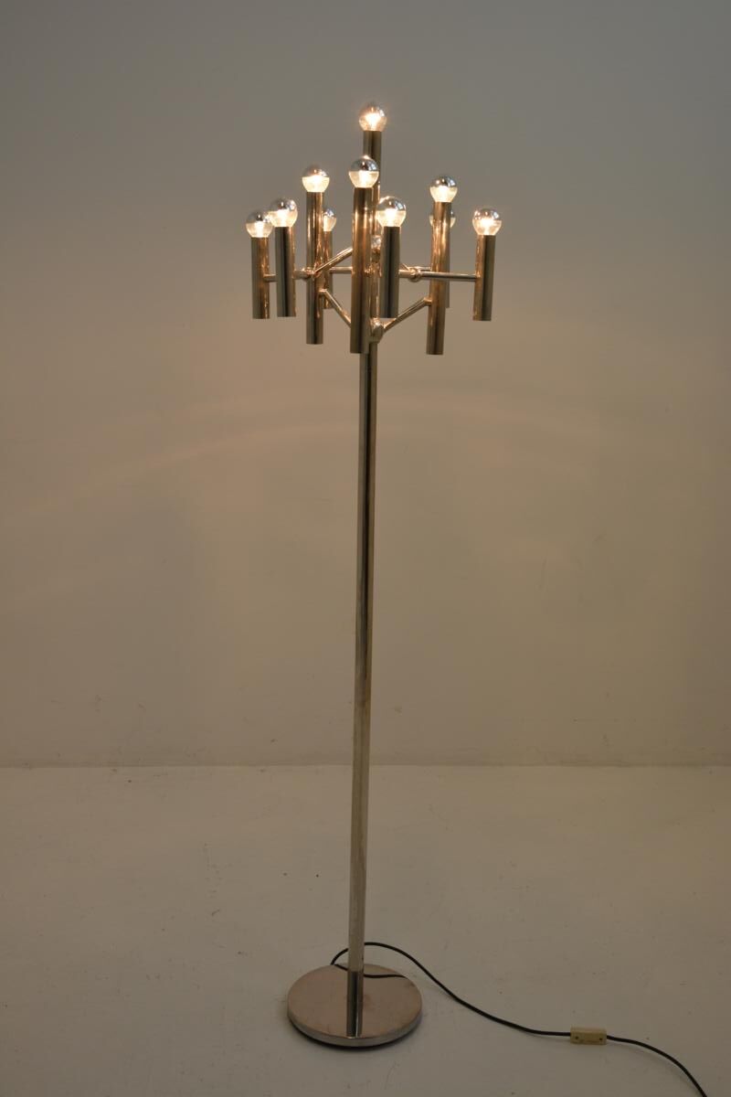 Floor lamp "atom" of the 70s