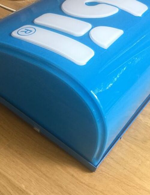 Playmobil light advertising sign