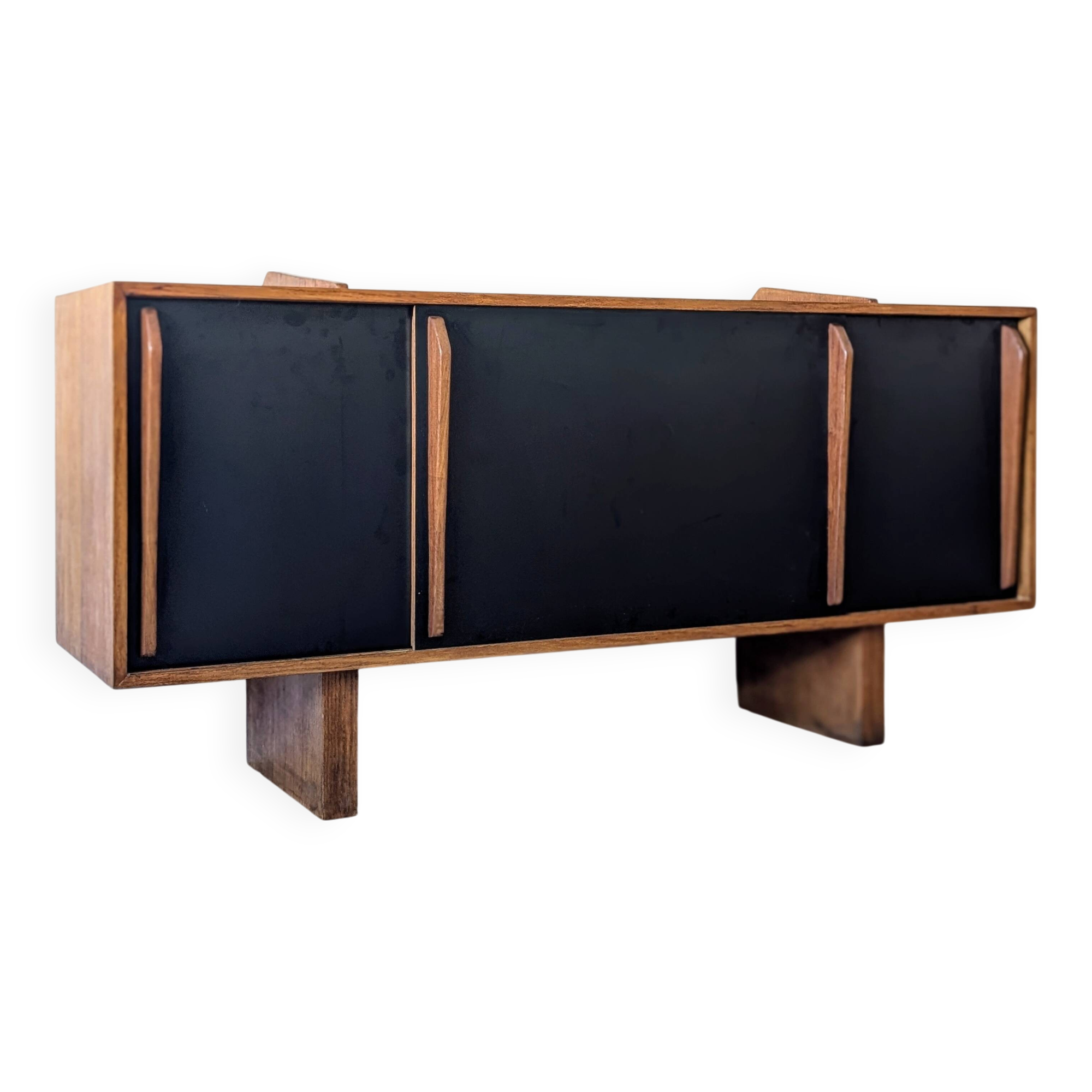 French sideboard in the style of Charlotte Perriand, 1950s