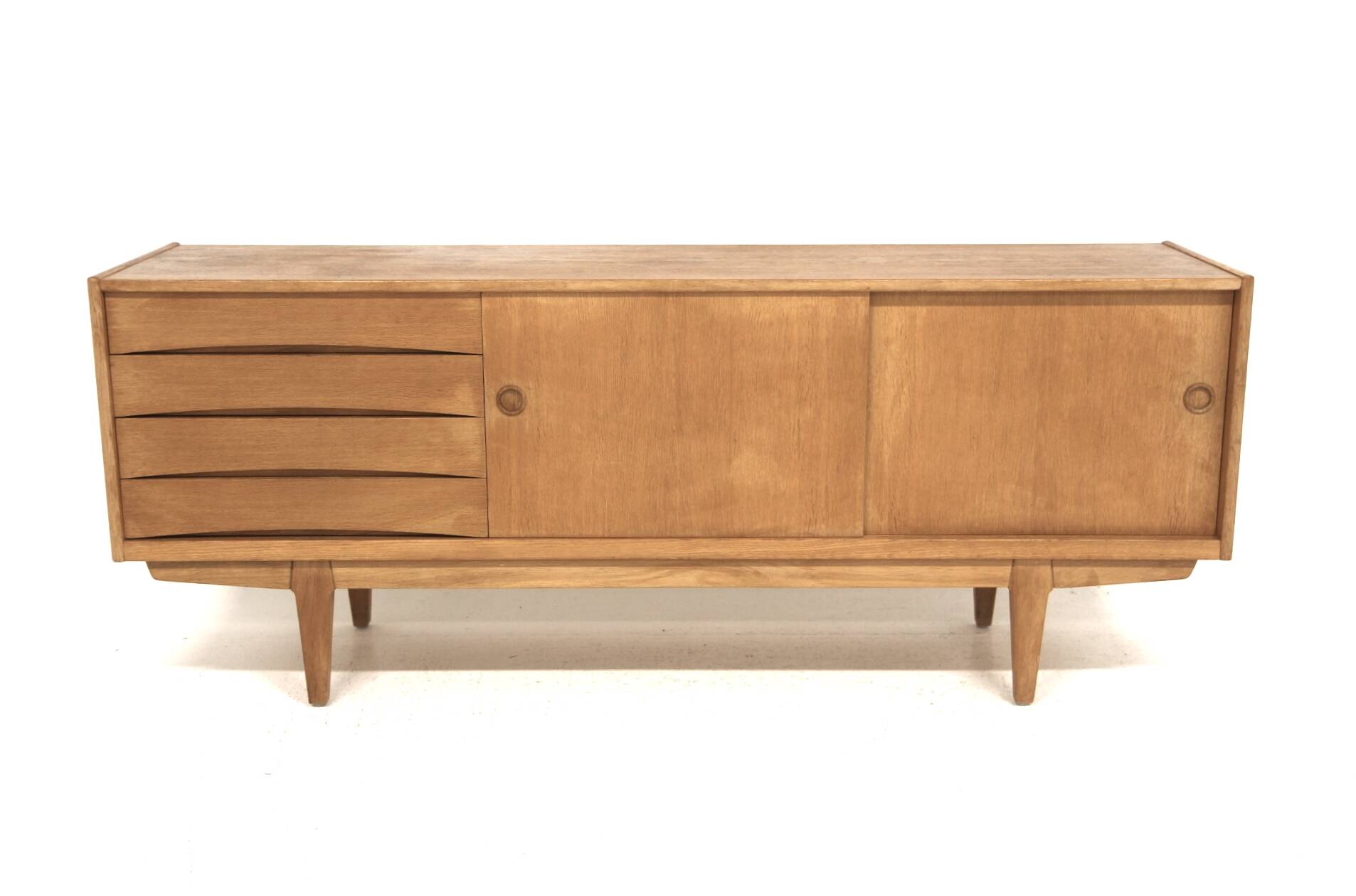 Scandinavian oak sideboard "Ulvö", Karl Erik Ekselius, Möbel-IKEA, Sweden, 1960