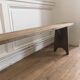 Former bench solid wood