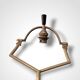 Edouard-Wilfred Buquet, balance lamp, 20th century