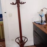 Old parrot coat rack