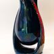 Vase Vallauris forme libre moderniste 1950-60 Bleu rouge