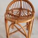 Low bamboo stools