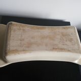 Earthenware terrine-shaped asparagus dish