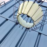 Bardot chandelier in gingham