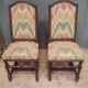 Pair of Louis XIII period chairs