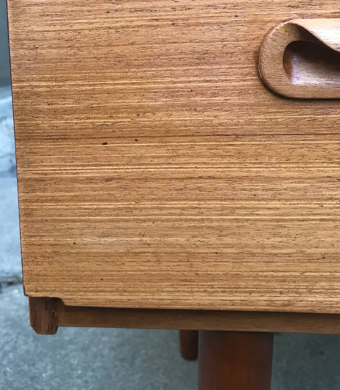 Teak enfilade, Schreiber edition from the 1960s/70s.