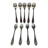 9 art deco style dessert forks