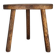 Vintage French Wooden Tripod Stool