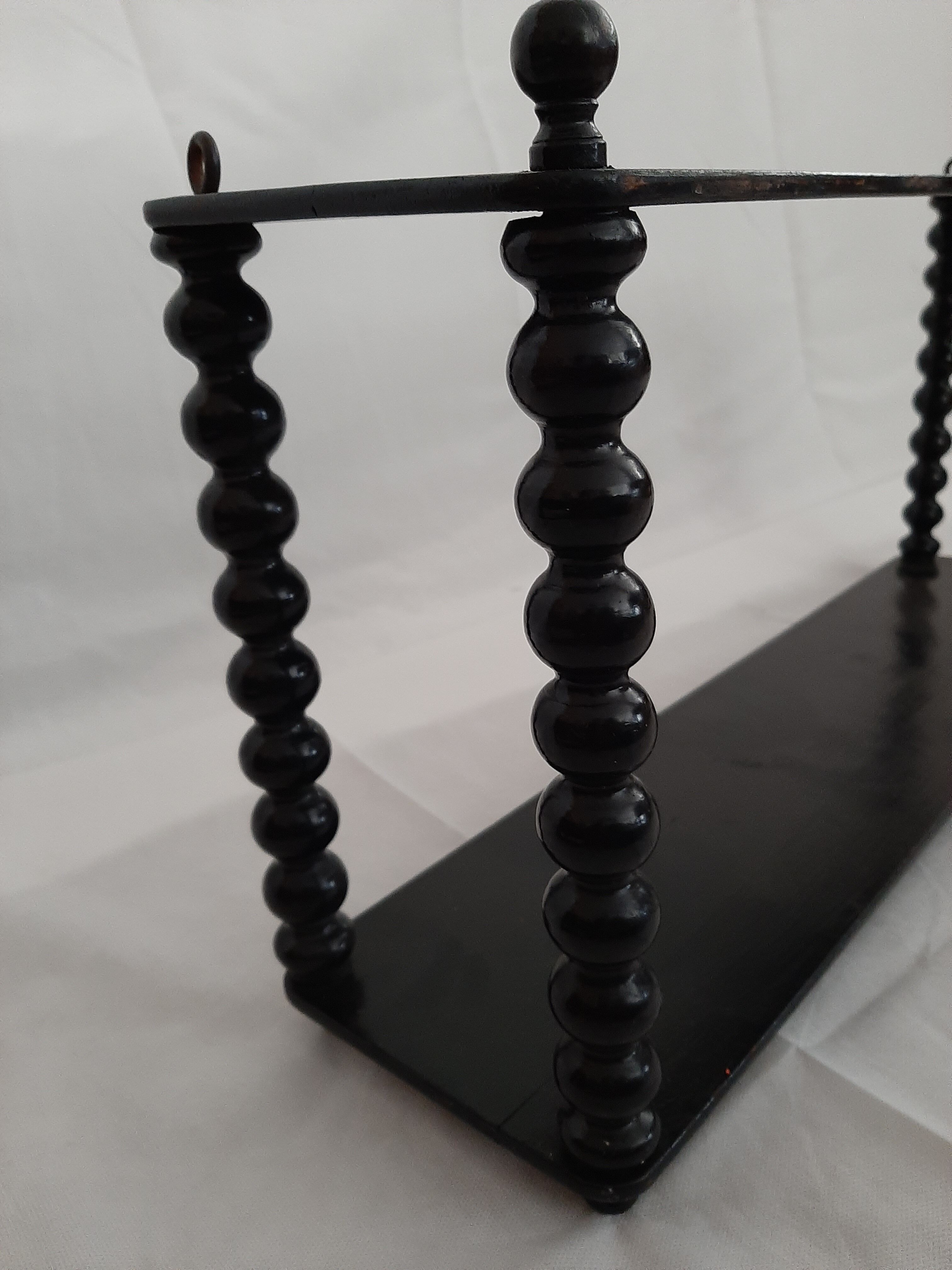 Pair of wall shelves Napoleon III - 19th - Feet turned