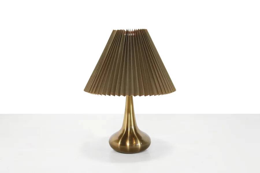 Ensemble de 2 lampes de table Orient en laiton Jo Hammerborg par Fog et Morup