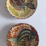 Pair of Salamo la Bisbal hollow dishes